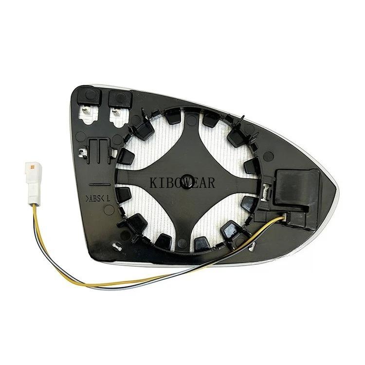 1pc Side Mirror Cover Frame Bottom Cap Glass for Volkswagen Jetta MK7  -2025 Turn Signal VII  Auto BSM Holder