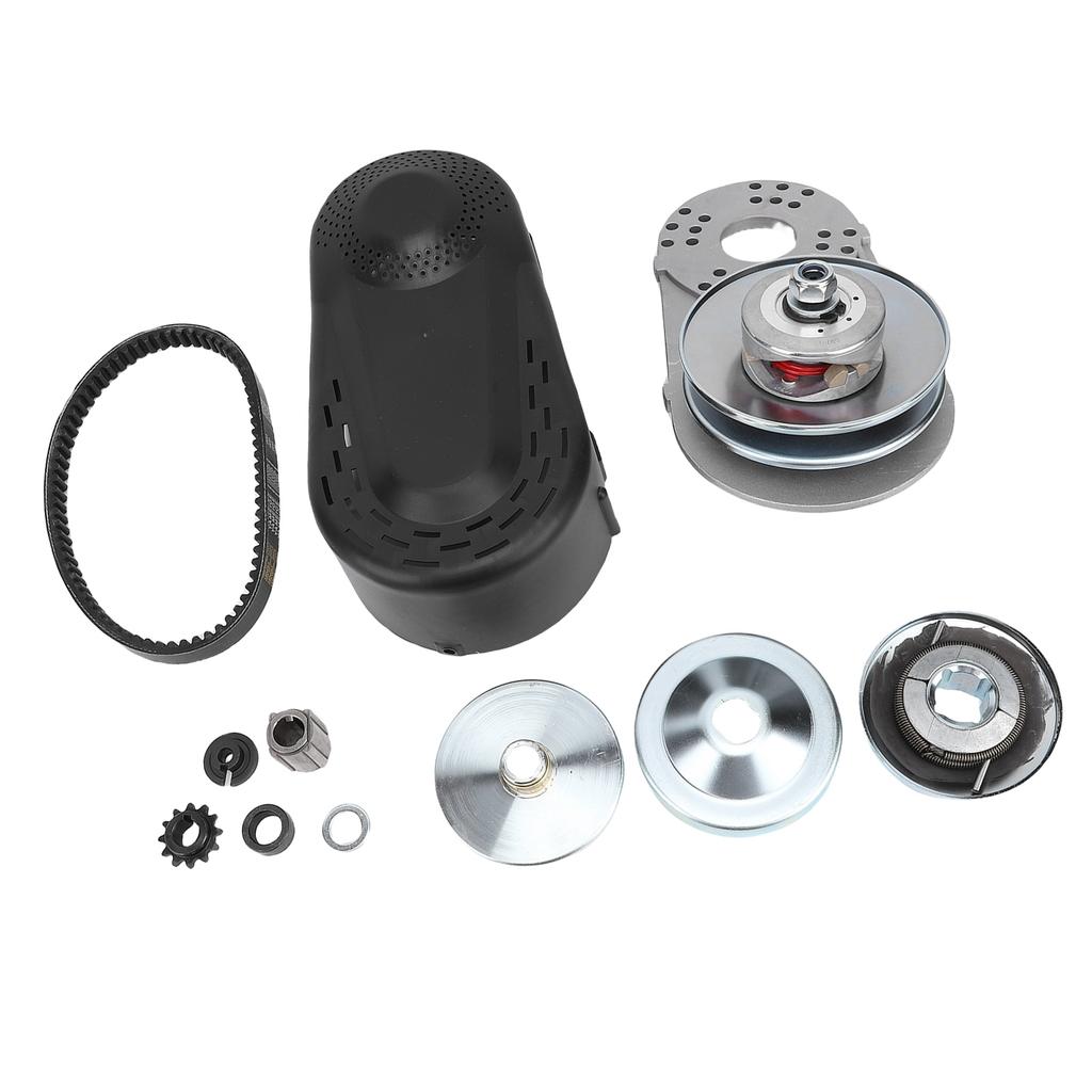 40 Series Torsion Converter Go Kart Clutch Set with 1in 3 4in Driver Clutch Belt For All 8 18 Horsepower Engines