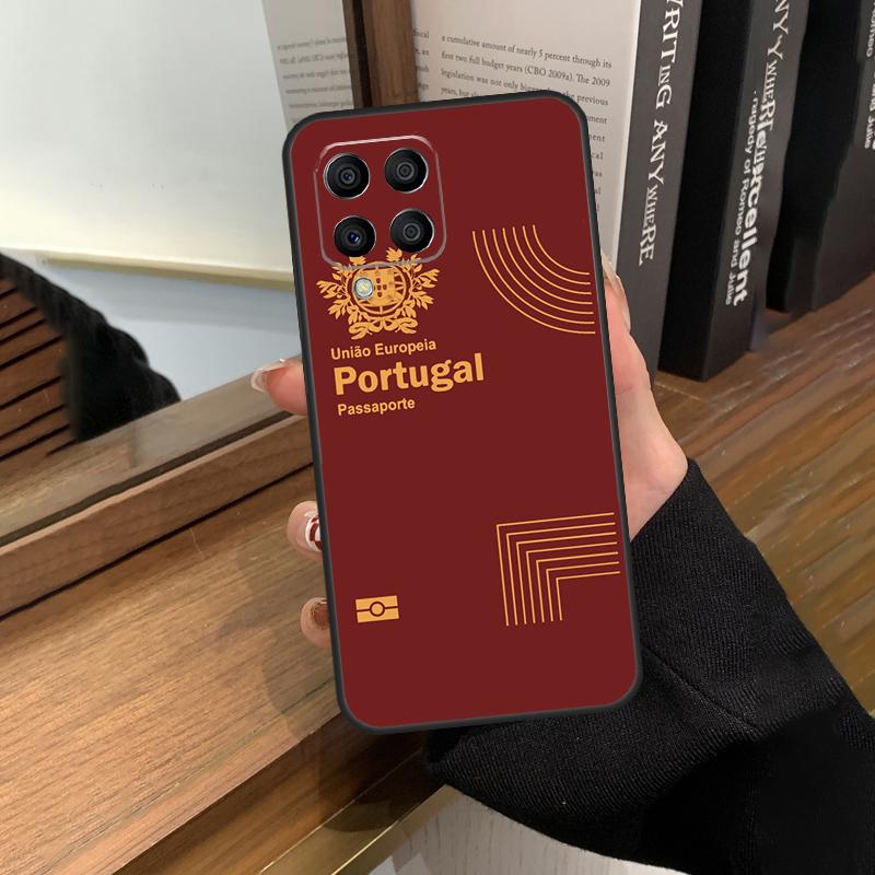 Portugal Flag Case For Samsung Galaxy M56 M16 M36 M33 M53 M13 M12 M32 M52 M20 M15 M55 M31 M14 M35 M34 M54