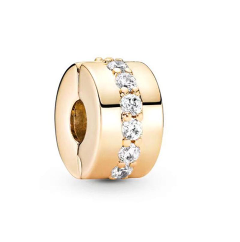 Vergoldetes Funkelndes Familienstammbaum Charm-Perle Passend für Original-Armband Feiner Schmuck Kirschblüte Liebesbrief Umschlag Anhänger