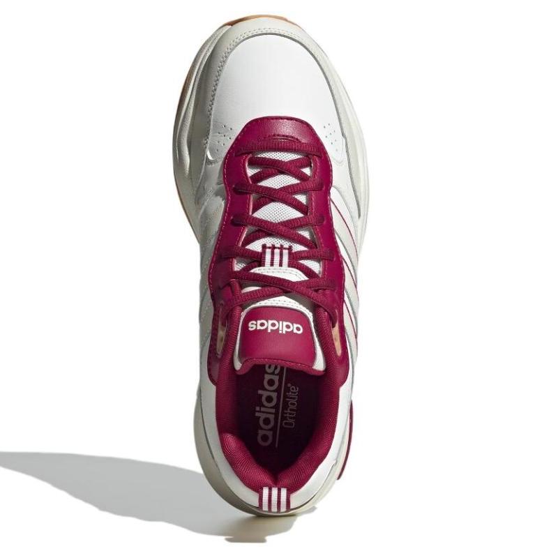Adidas Neo Strutter Shoes 'White Burgundy Gum' Sneakers ID3572