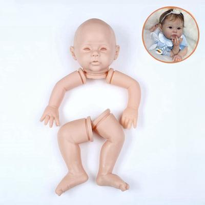Κεφάλι και άκρα σιλικόνης 50 cm Κιτ κούκλας Raven Reborn Άβαφτα εξαρτήματα κούκλας για νεογέννητο Κενό ημιτελές καλούπι κούκλας DIY Αξεσουάρ Bebe Reborn για κούκλα