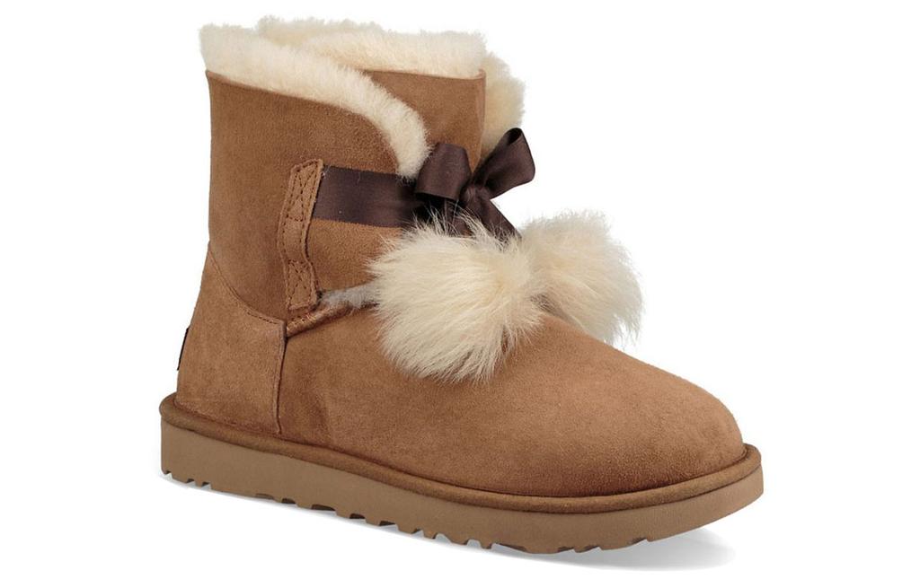UGG Gita Snow Boots Brown Women's 1018517-CHE