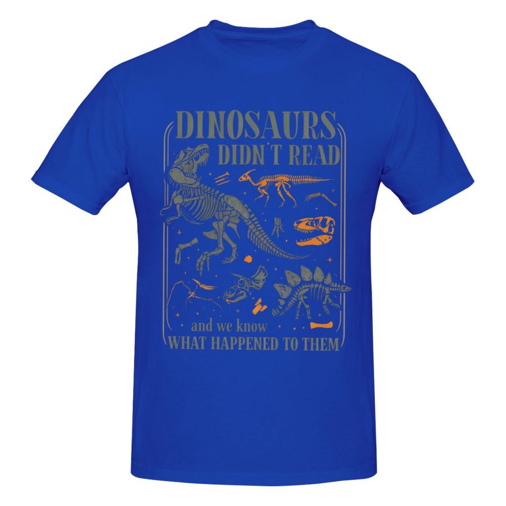 Dinosaurs Didnt Read 2026 T Shirts Graphic Y2k Anime Oneck Tshirts For Unisex Wounisex Clothing