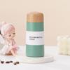 304 Stainless Steel Portable Thermos - Mini Wood Grain Water Cup for Students and Couples