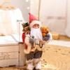 Popular 3D Santa Claus Plush Christmas Ornaments for Home Decor