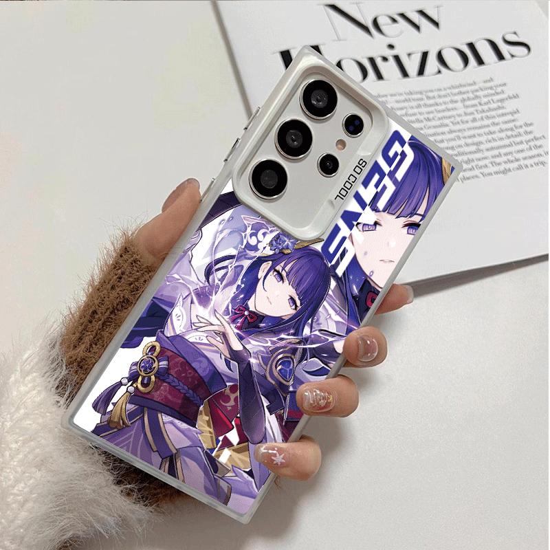 Genshin Impact Desgin Soft Phone Case for Samsung Galaxy S24 S25 FE S26 Edge S23 Ultra S22 Plus S21 + Shockproof Cover Back Shel