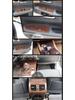 Peach Wood Grain Gear Lever Guard for 15-17 ES Cars - Interior Protective Sticker.