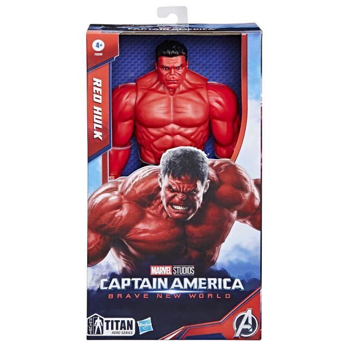Figurine Red Hulk Deluxe 30 Cm, Titan Hero Series, Marvel Studios Captain America Brave New World