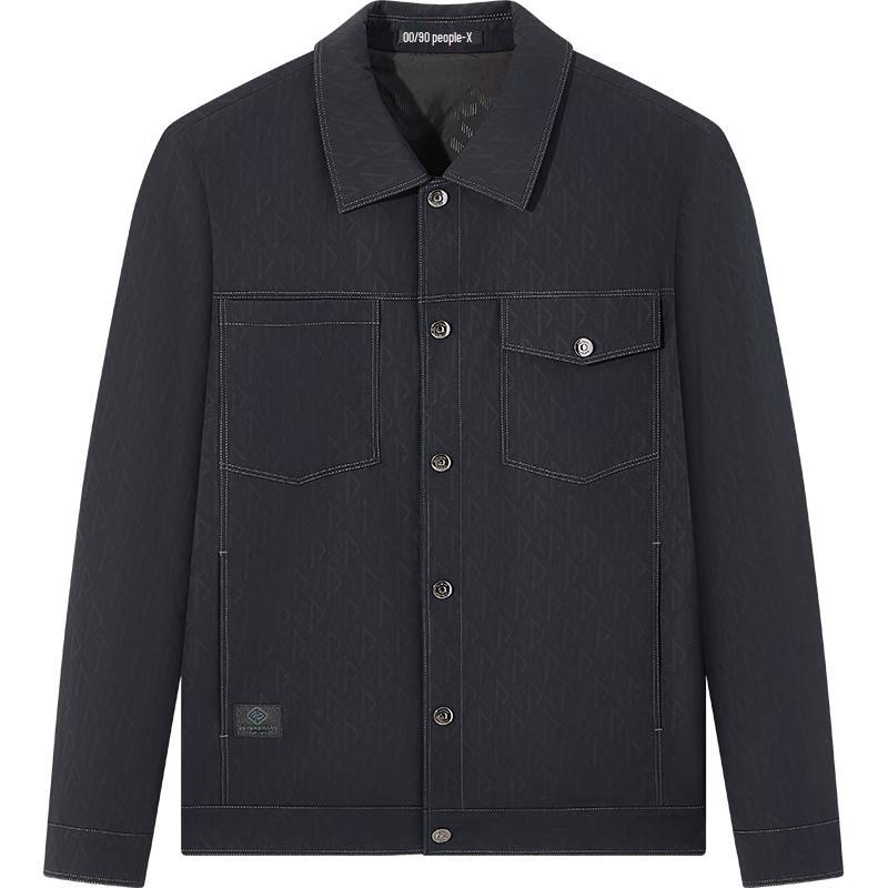 

Septwolves Men s Workwear Print Casual Jacket M