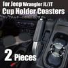 [.co.jp Limited] Seiko Sangyo AZUTO Car Model Specific Product Jeep Wrangler Cup Holder Coaster MHV-046