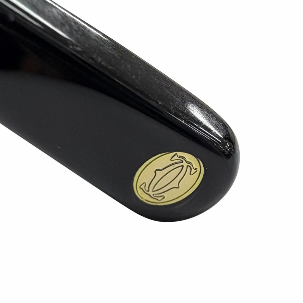 Very Good Cartier Sunglasses Premier De Cartier Boston Black Mens CT0395SA Used