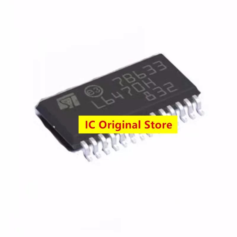 L6470H Original L6470HTR HTSSOP28 6470 Motor Driver Chip 6470 Chip Intelligent Stepper Motor Driver Chip SPI Interface L6470