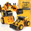 Inertia Oneclick Transforming Construction Vehicle Toy For Kids With Impact And Creative Play