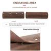 Watch Box Men and Women Watch Box Men and Women Multifunctional 3 Grids Leathers Storage Case Wrist Watch Boxes Gift Box
