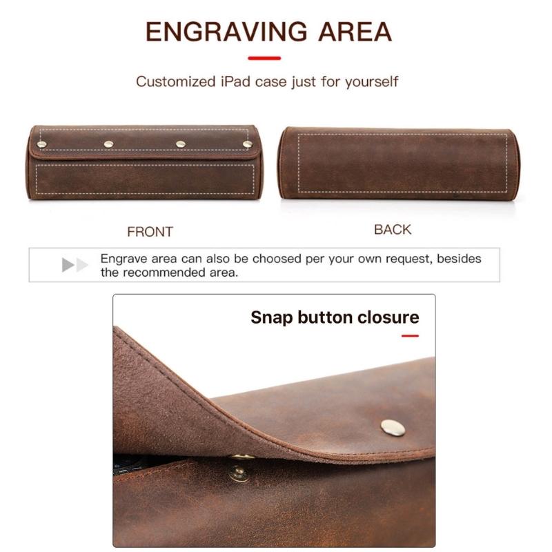 Watch Box Men and Women Watch Box Men and Women Multifunctional 3 Grids Leathers Storage Case Wrist Watch Boxes Gift Box