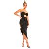 Missy Empire Womens/Ladies Lace Up Midi Skirt
