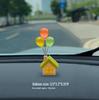 Little Prince Cute Kitten Durian Resin Ornament for Car or Home Decor