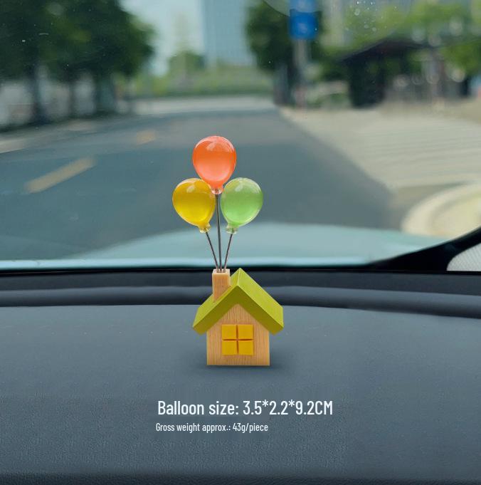 Little Prince Cute Kitten Durian Resin Ornament for Car or Home Decor