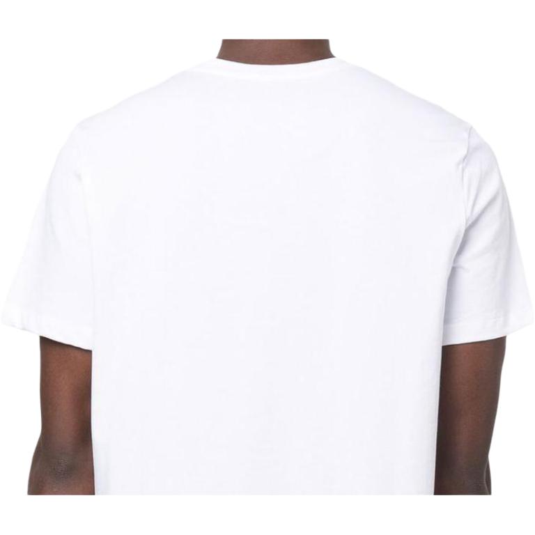 A.P.C. Crew Neck Logo Print Cotton Short Sleeve T-Shirt Men Tops White COFBTH26904-AAB