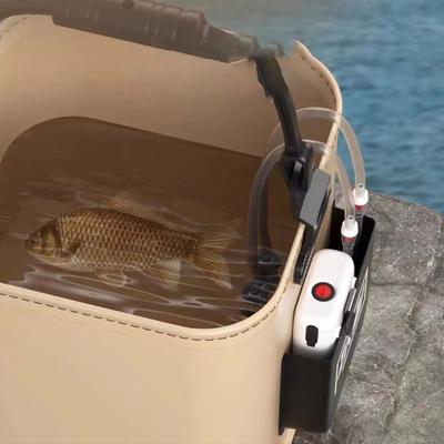Fiskespann Vikbart Fiskbetesspann Multifunktionellt Vattentätt Vattenhink Bärbart för Vandring Camping Grillning Strandfiske