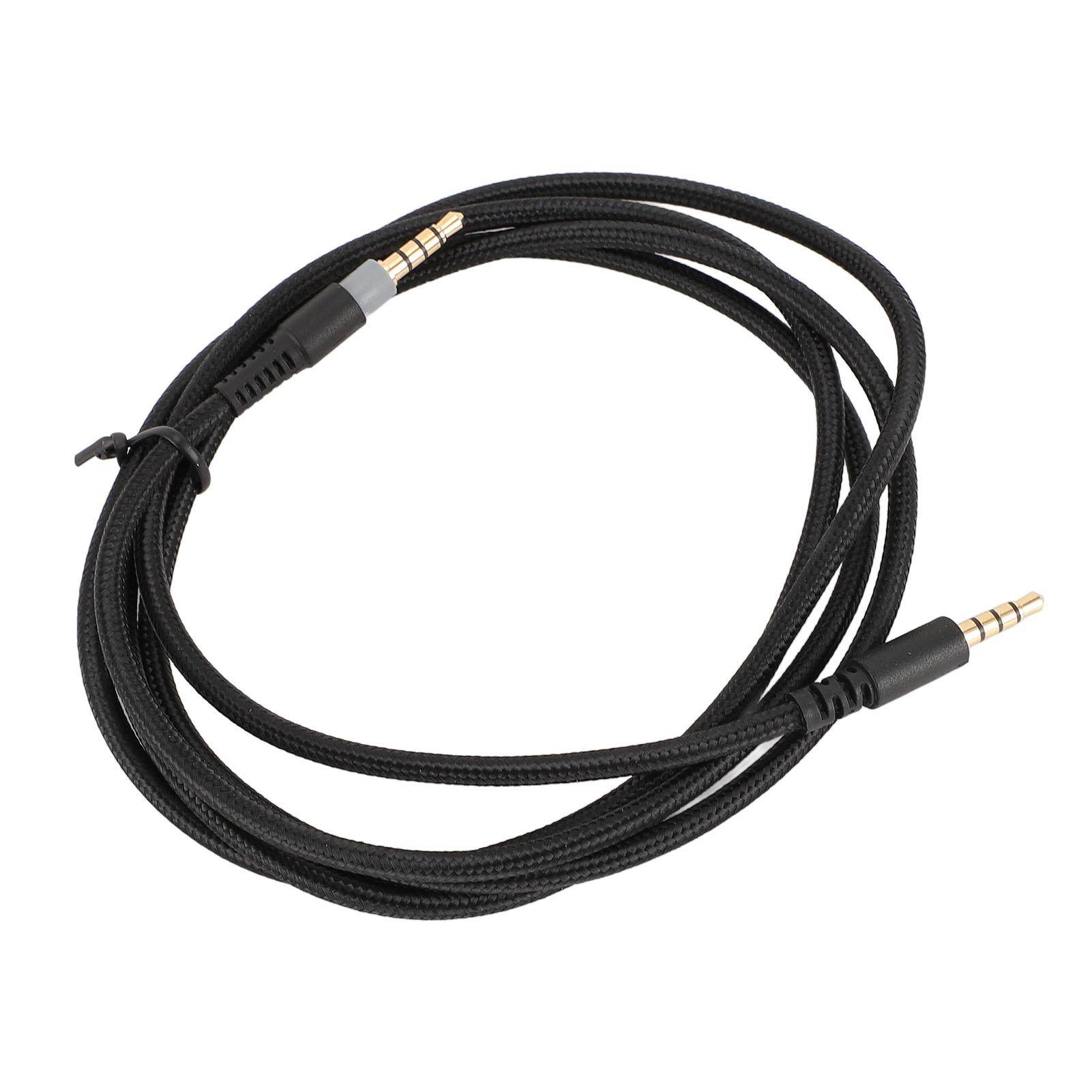 

Сменный кабель для наушников 3,5 мм штекер-штекер позолоченный штекер звуковой кабель для гарнитуры для Cloud Alpha