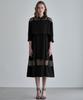 Leni And Mccoy Organza Color Block Shirt Set Dress Mm05Tp002Hjy