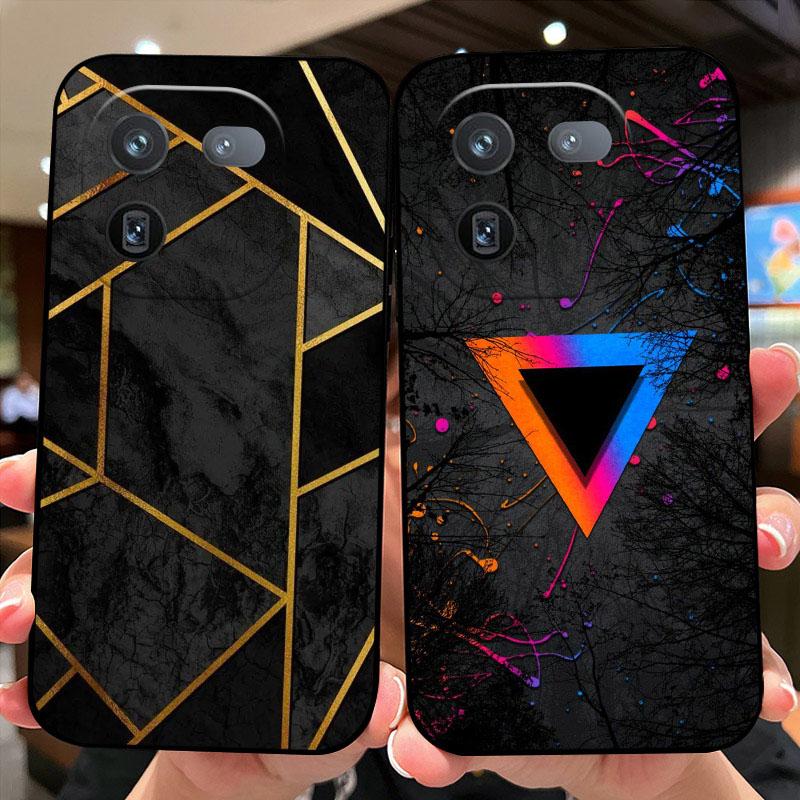 Case For iQOO 12 Pro 5G Cute Cartoon Fashion Shockproof Soft Silicone TPU Phone Bumper Cover For Vivo iQOO 12 Phone Fundas Bags