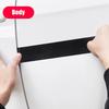 1/2pcs Carbon Fiber Automotive Adhesive Tape Roll Matte Black Protective Car Film Self-Adhesive Film 3D Car Film AccessoriesPinstriping Tape 3