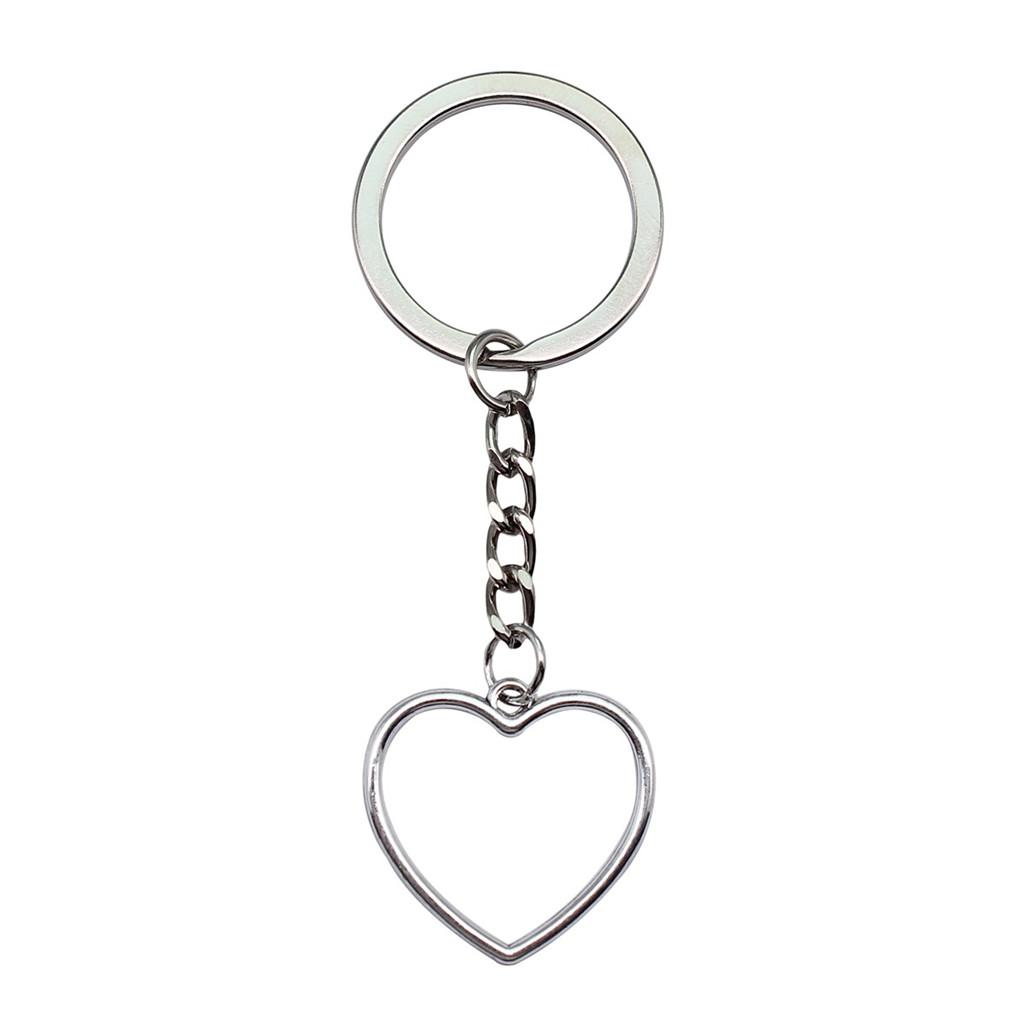 Souvenir Gift Couple Keychain Kiss Charm Lover Key Ring 28mm Ring