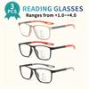 Progressive Multi-Focus Anti-Blue Light Reading Glasses Satisfying the Needs of Far and Near Use
