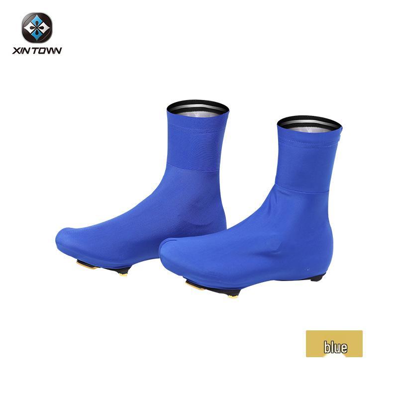 XINTOWN Solid Color Cycling Shoe Covers - Lightweight, Dustproof, Anti-Fouling Bicycle Gear