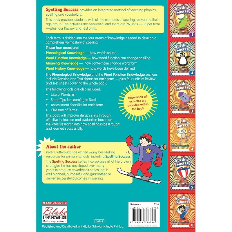 Spelling Success: Class Spelling Success provides an integrated method of teaching