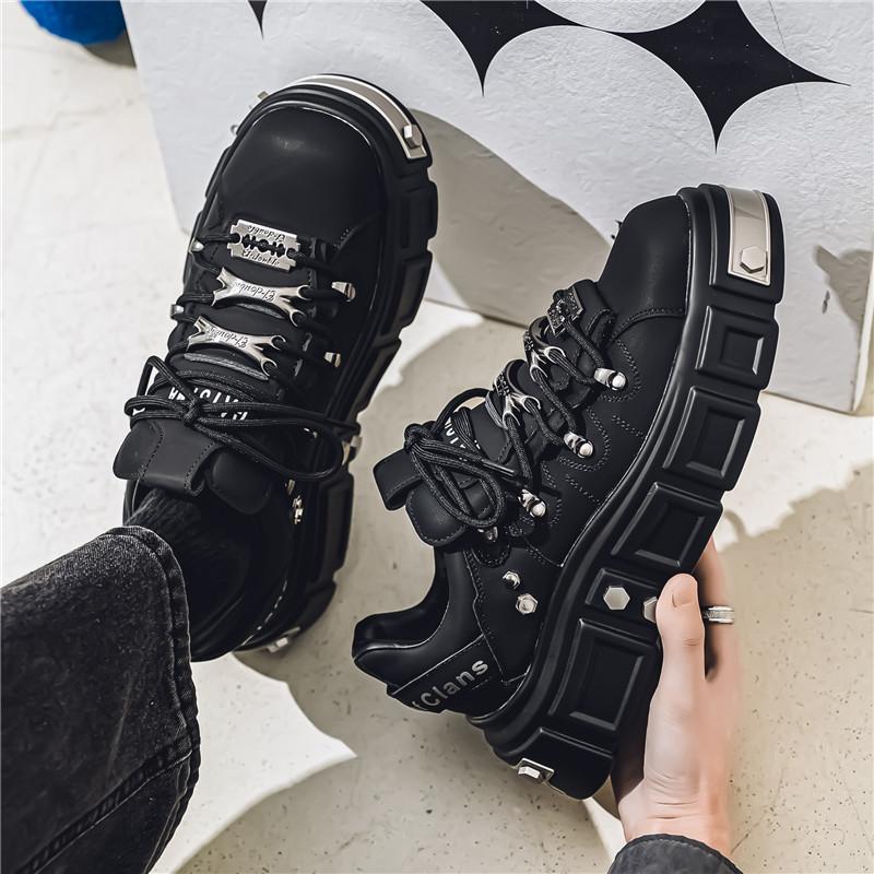 Men's Shoes 2026 High-quality New Trend Fashion Thick Soled Sports Casual Breadboard Shoes Trendy Plus Size
