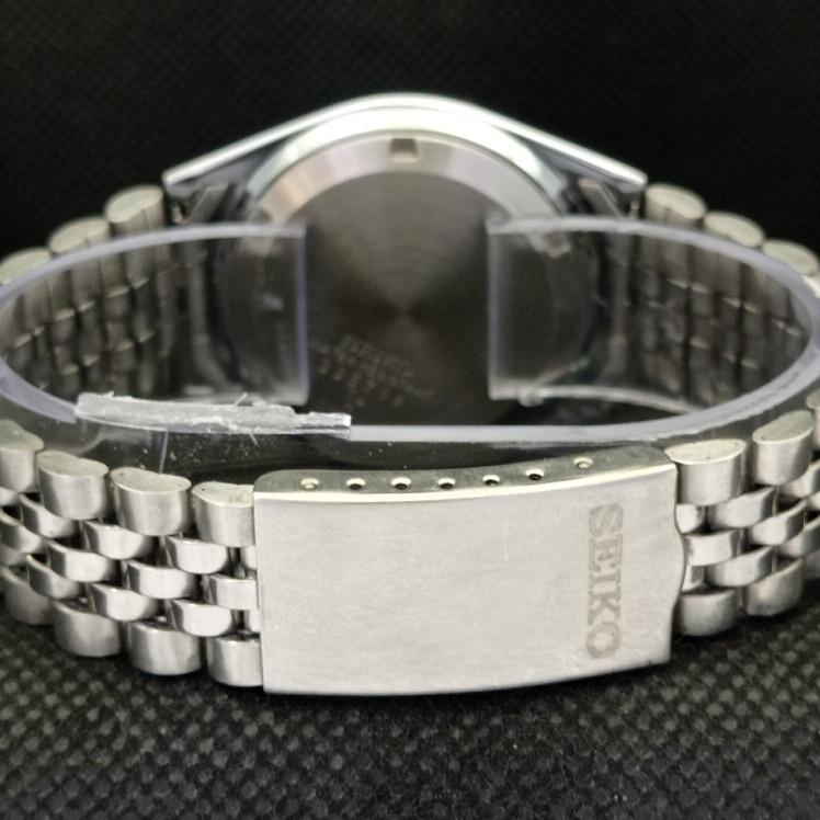 CEAS BĂRBAȚI D/D ALB SEIKO 5 AUTOMAT 6309A JAPONIA VINTAGE RECONDITIONAT a318611-9 Seiko-a318611-1