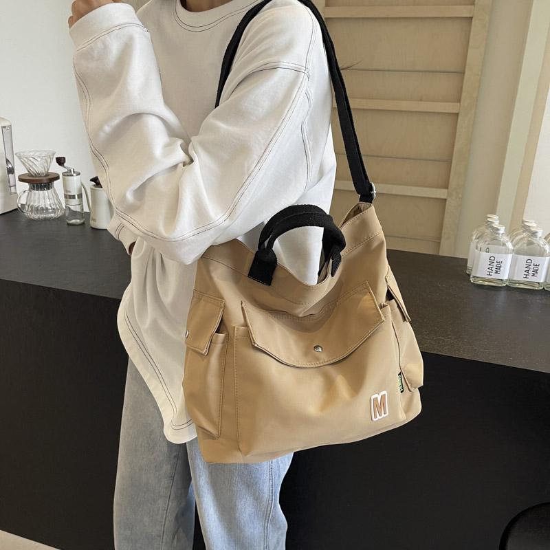 Женские сумки женские Оксфордские сумки-тоут клатч женские сумки через плечо хаки — фото 19