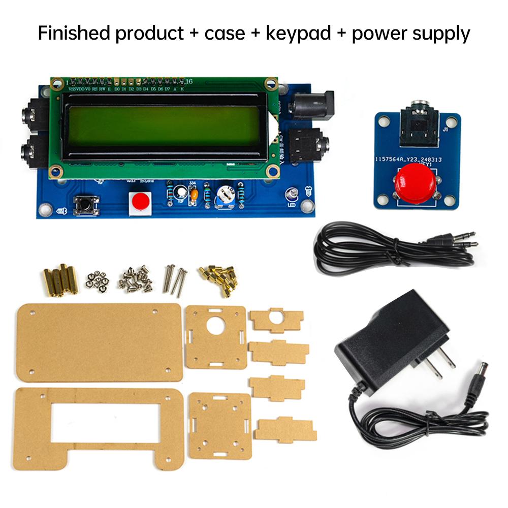 DC 9V CW Morse Code Decoder Parts Circuit Board Welding Exercise Electronic DIY Kit For Students and Electronics Enthusiasts