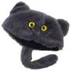 Warm Fleece Cats Ear Beanies Hat With Decorative Tails Decors Windproof Winter Cap For Outdoor Adventures Daily Use
