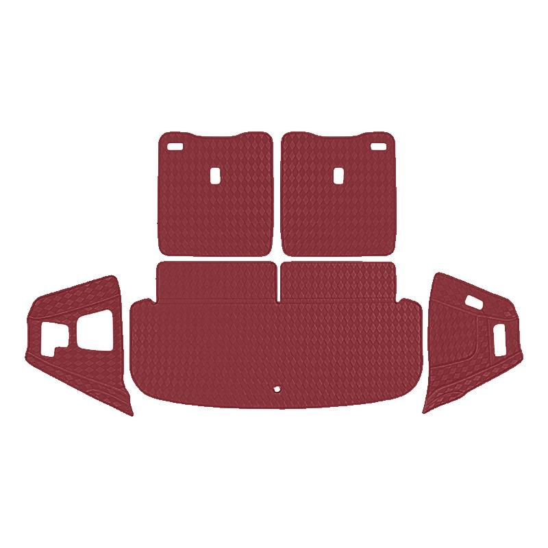 Compatible with 26 Huawei AITO New M7 Models: Fully Enclosed Car Trunk Mat Decor