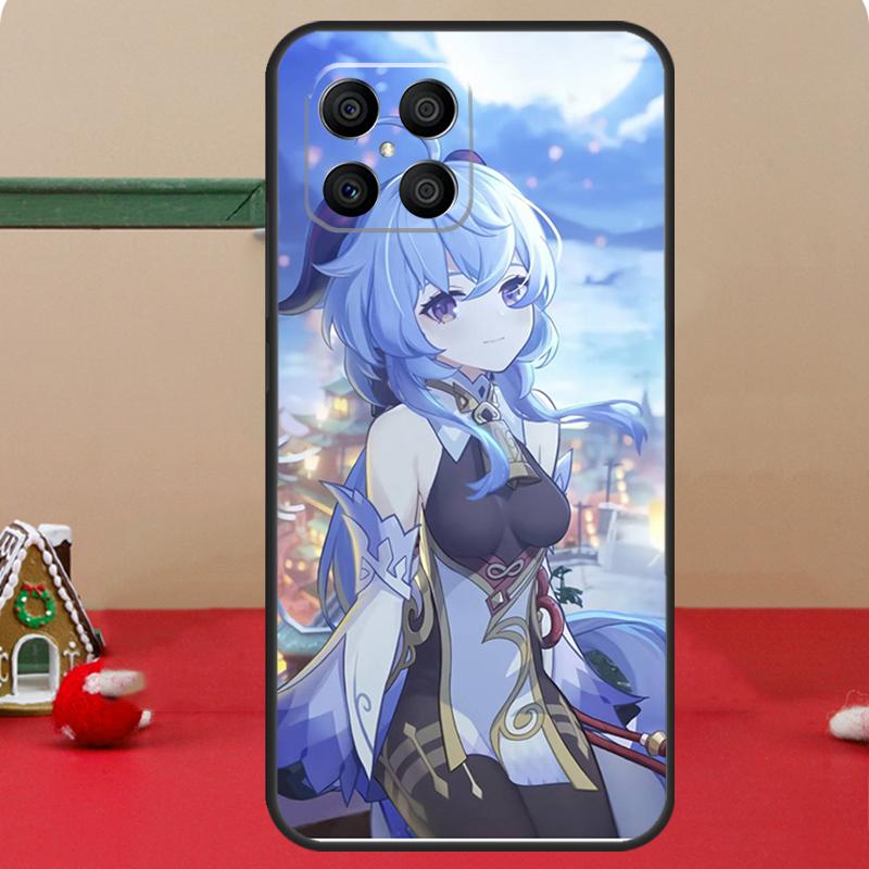 Ganyu Genshin Impact Case For Honor Magic 6 7 8 Pro Honor 400 200 70 90 Lite X8c X8b X9a X9b X9c X9d Win RT Cover