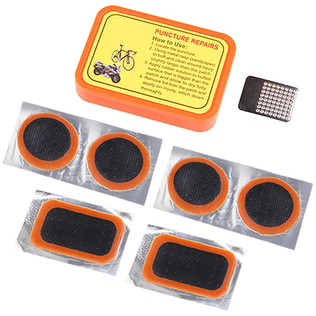 Bike Repair Kit Portable Bicycle Repairing Tools Kit Box Tire Fixing Kit Bag with Tire Pump Multifunctional Tools Tire