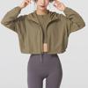 Under Armour Unstoppable SS25 Casual Comfortable Fashion Short Loose Jacket Women jackets Quartz-Gray 6003590-251