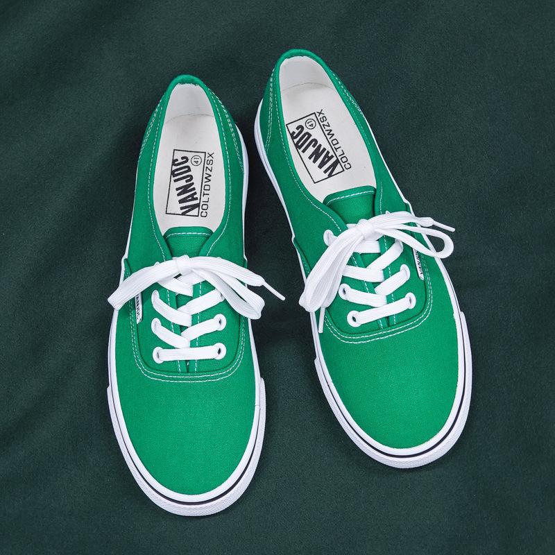 Spring and autumn new low-top board shoes trendy shoes versatile couple casual shoes student canvas shoes men's shoes