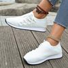 Yellow Women Casual Shoes Breathable Knitted Women Sneakers Soft Sole Woman Flat Shoes Outdoor Spring Summer Mesh Female Shoes