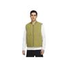 Gilet da uomo semplice a tinta unita confortevole antivento caldo gilet verde muschio FQ1862-307