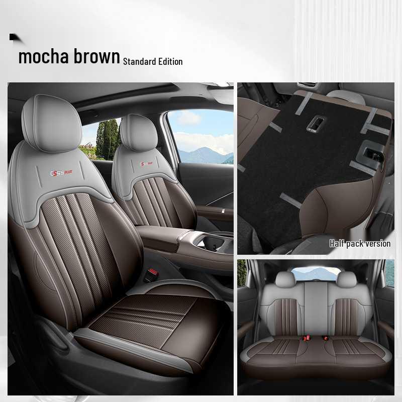 

Compatible Seat Covers for 26 Models of Fourth Gen Changan CS55 PLUS - Fully Enclosed, All-Season, Leather Cushions Note: Model Year