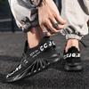 Flying Woven Men's Shoes Mesh Breathable Lightweight Blade Shoes Casual Fashion Large Size Shoes Sports Running Shoes Men
