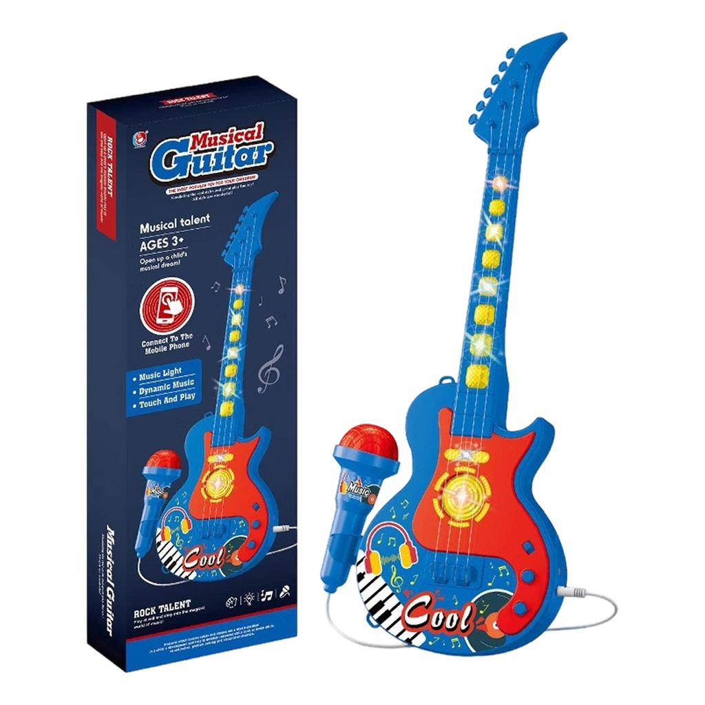 Kids Machine Toy With Microphone – Light Up Karaoke Player Compatible