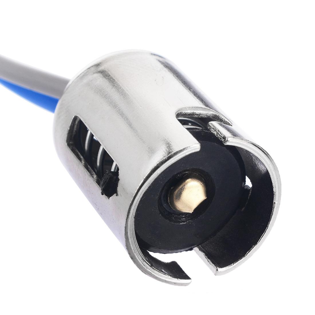 5/10 Pcs S25 BAY15D 1157 1156 BA15s Parallel Car Tail Brake Bulb Led Turn Tail Wired Light Extension Socket Connector 5pcs S25 1156