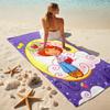 1pc Strawberry Princess3 Beach Towel, Comfortable and Thick, and Swimming/Bath/Picnic/Camping Towel, Suitable for Seaside Beaches